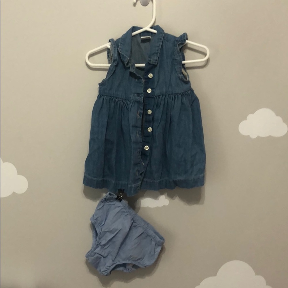 4/$30 Baby Gap Denim Dress